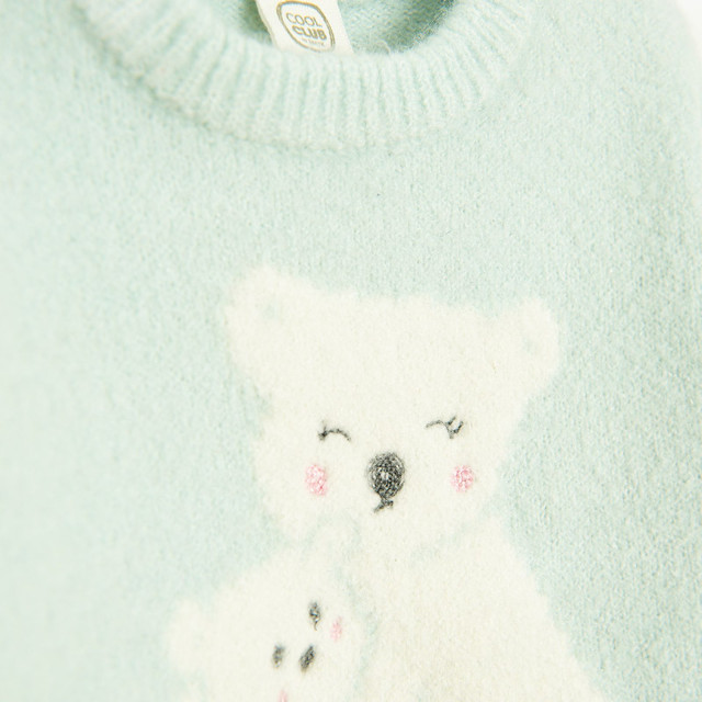 Пуловер, цвят: Син