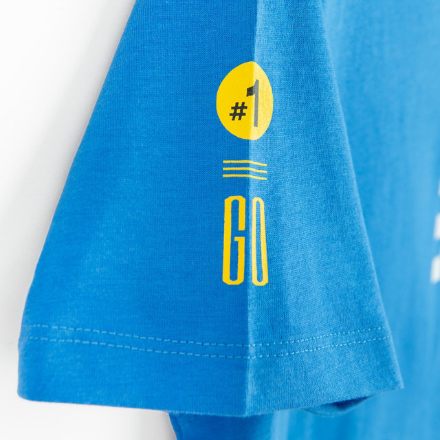 Тениска с къс ръкав SONIC, цвят: Син