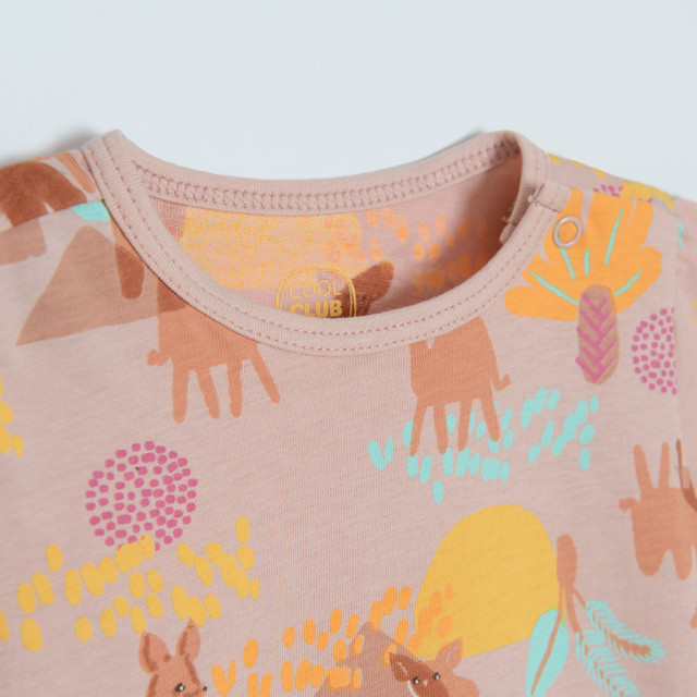 Рокля с къс ръкав 2бр., цвят: Микс