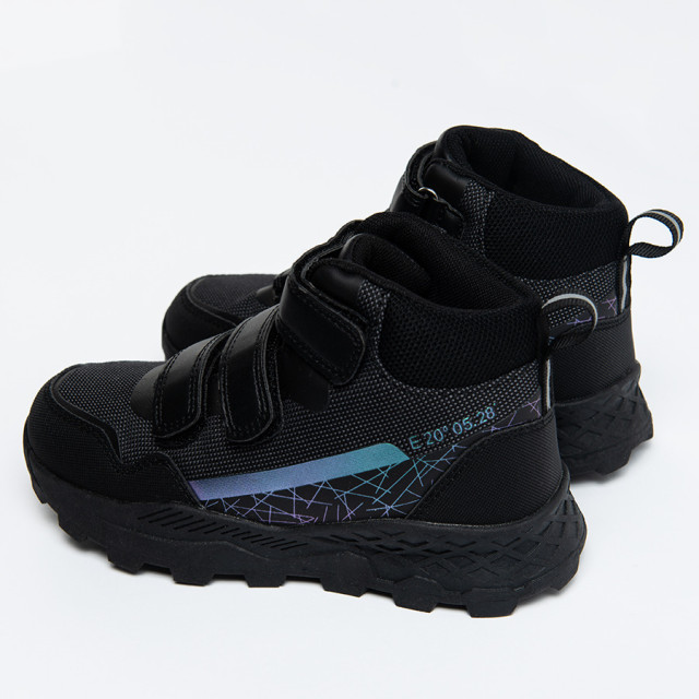 Високи обувки, цвят: Черен