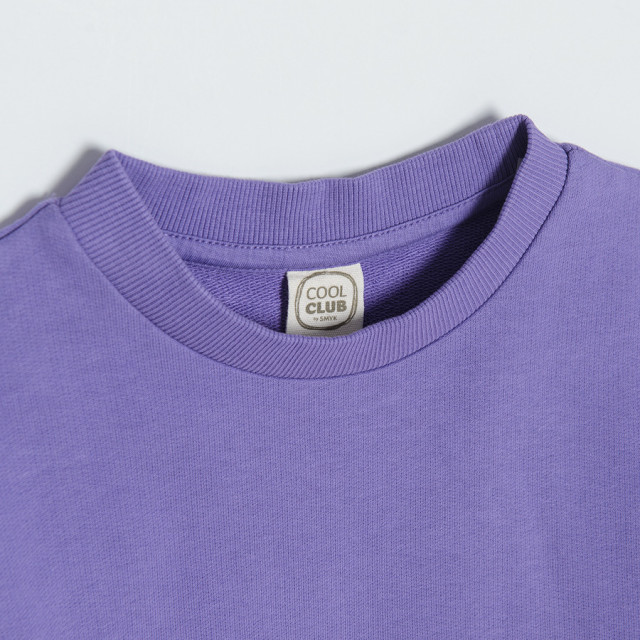 Блуза с дълъг ръкав, цвят: Виолетов