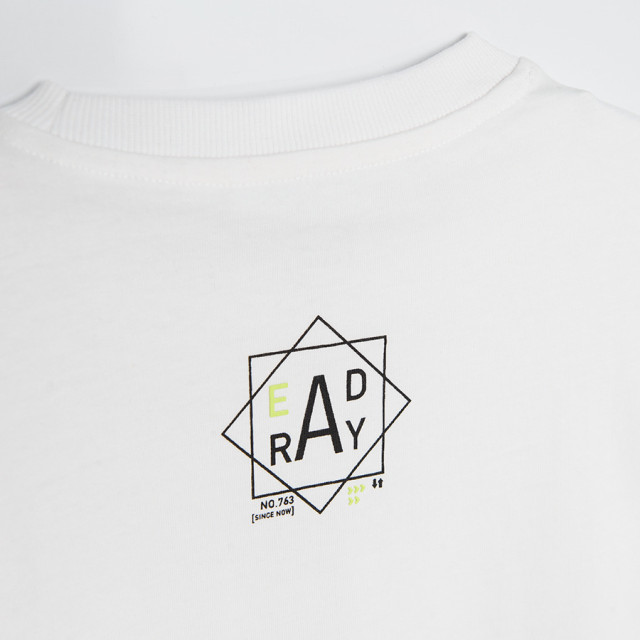 Тениска с дълъг ръкав, цвят: Бял