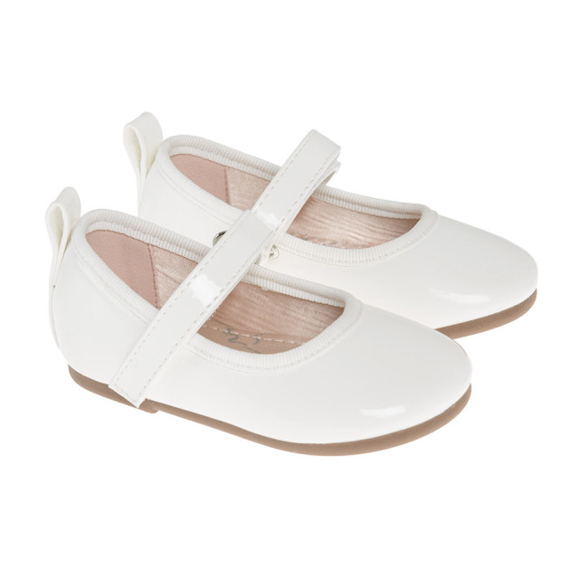 Балеринки, цвят: Бял