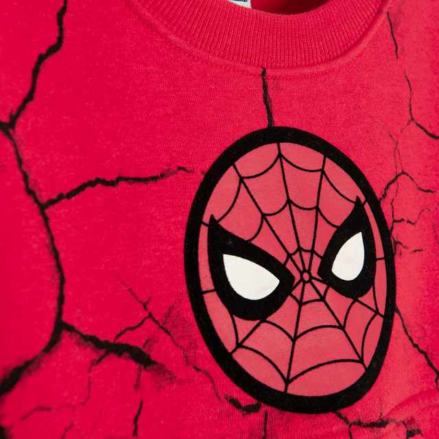 Блуза с дълъг ръкав SPIDER-MAN, цвят: Червен