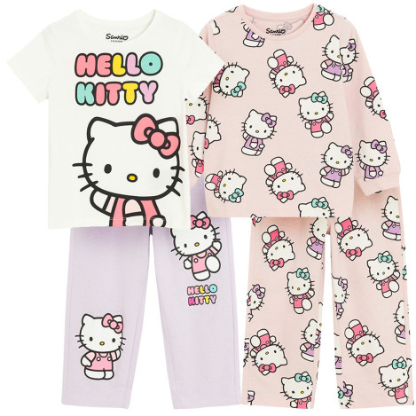 Пижама 2бр. HELLO KITTY&FRIENDS, цвят: Микс