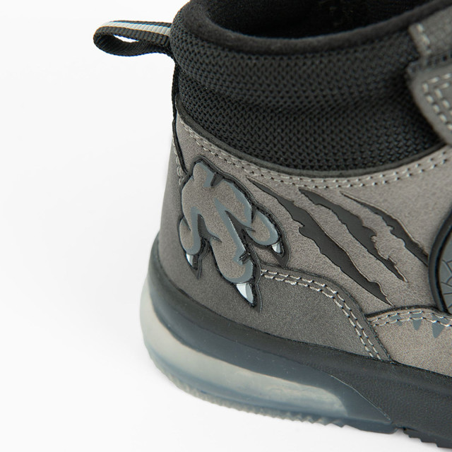 Високи обувки, цвят: Сив