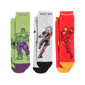 Чорапи 3бр. MARVEL, цвят: Микс