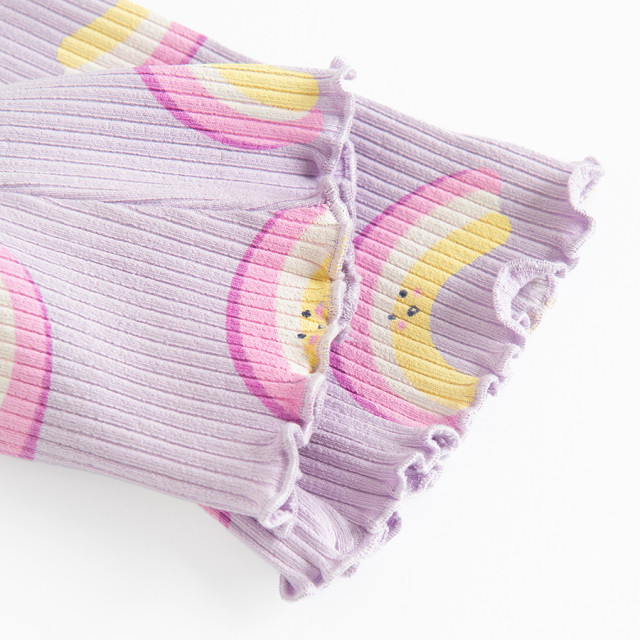 Комплект, цвят: Светло виолетов