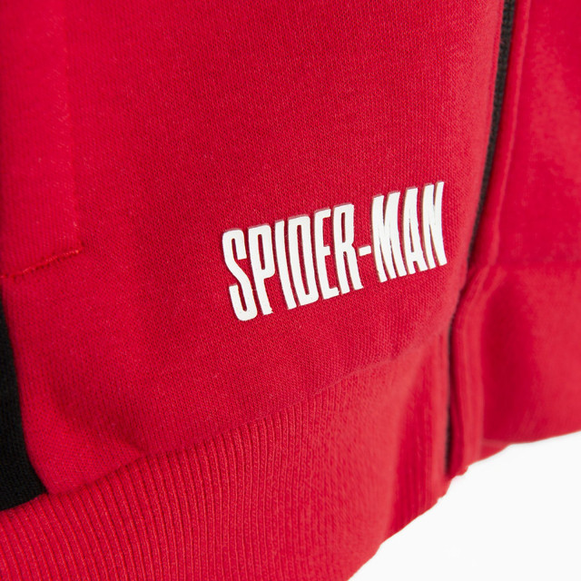 Суитчър SPIDER-MAN, цвят: Червен