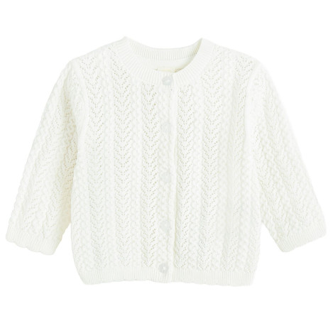 Жилетка, цвят: Бял