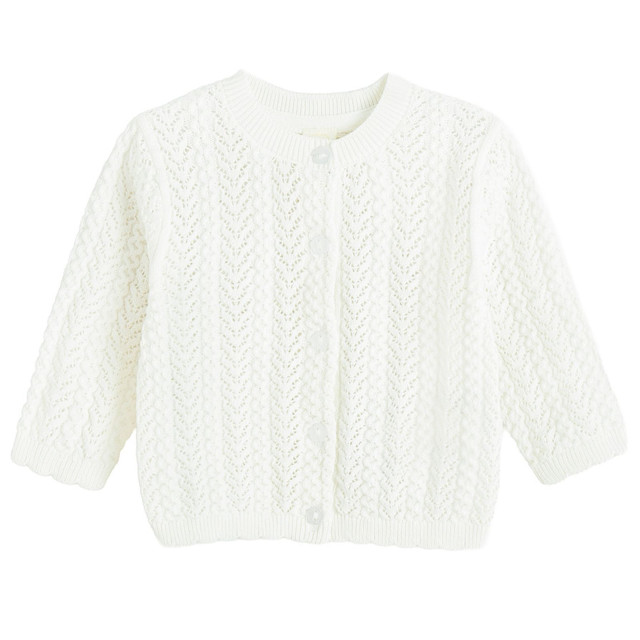 Жилетка, цвят: Бял