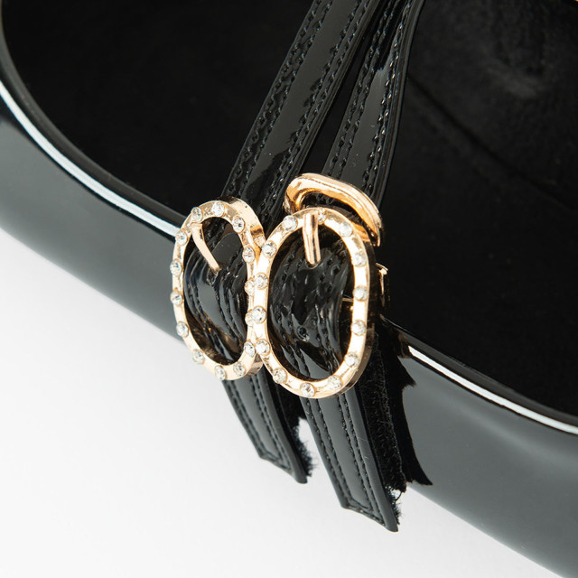 Балеринки, цвят: Черен