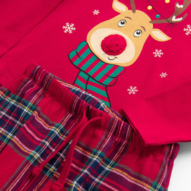 Пижама, цвят: Червен