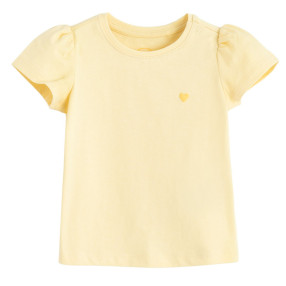 Тениска с къс ръкав, цвят: Жълт