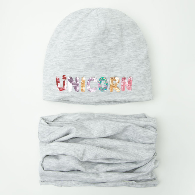 Шапка, цвят: Сив меланж