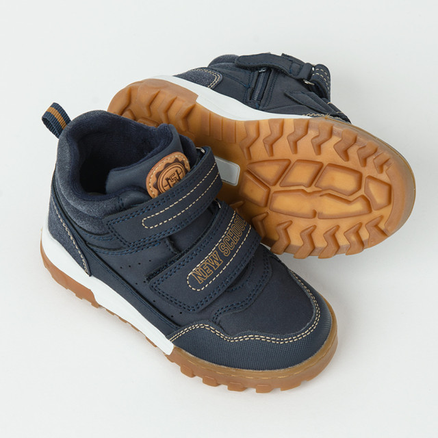 Високи обувки, цвят: Морско син