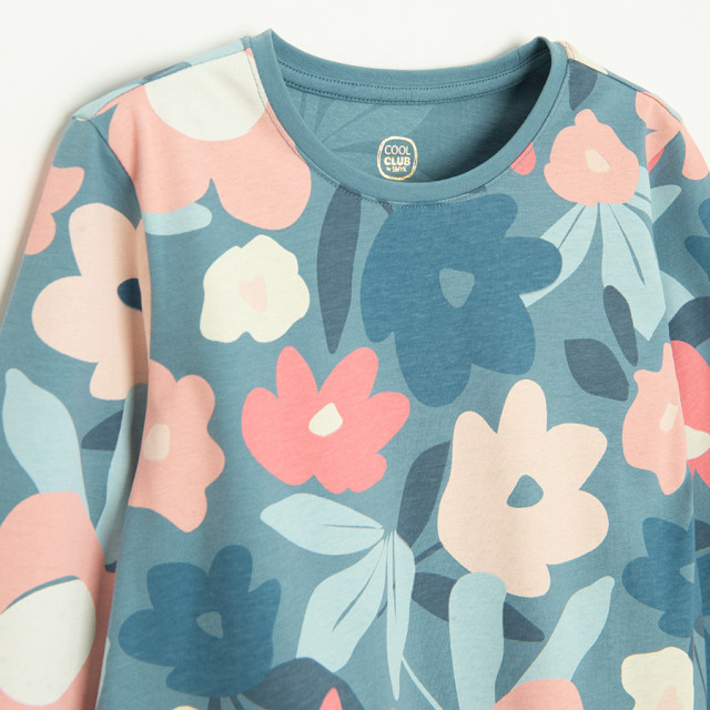 Рокля с къс ръкав, цвят: Сив