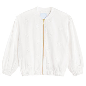 Яке, цвят: Бял