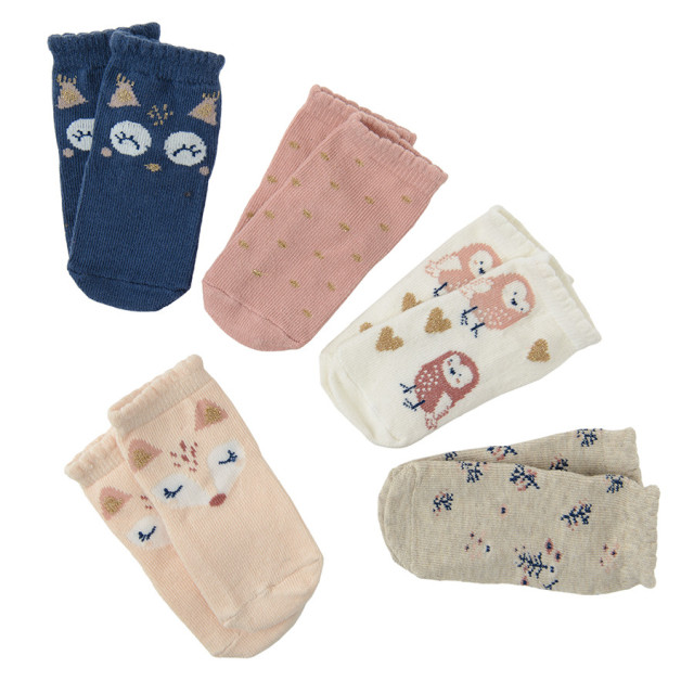 Чорапи 5бр., цвят: Микс