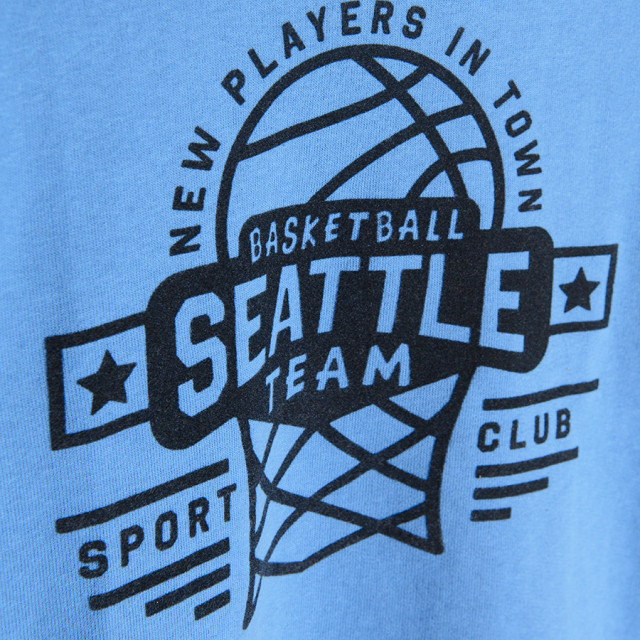 Блуза с дълъг ръкав, цвят: Син