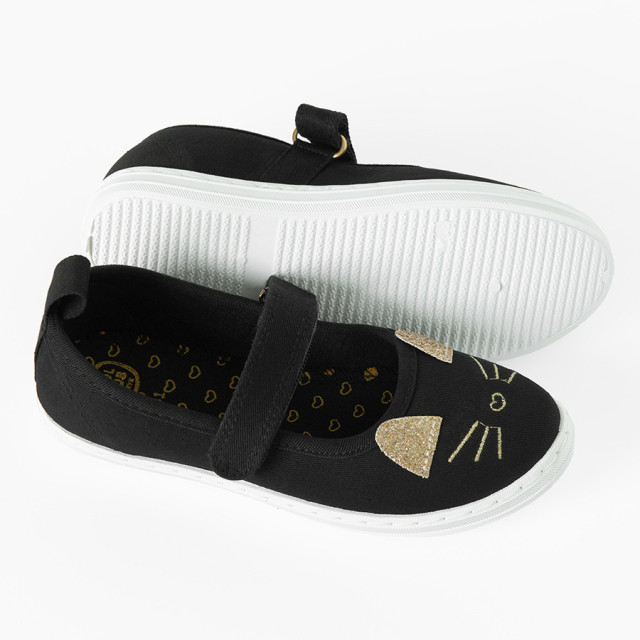 Пантофи, цвят: Черен