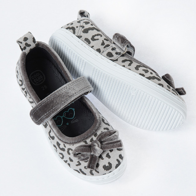 Пантофи, цвят: Сив