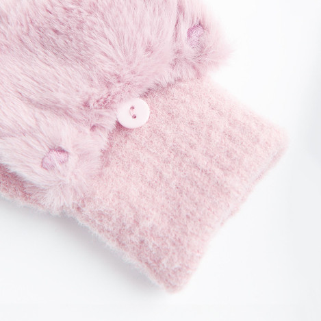 Ръкавици, цвят: Розов