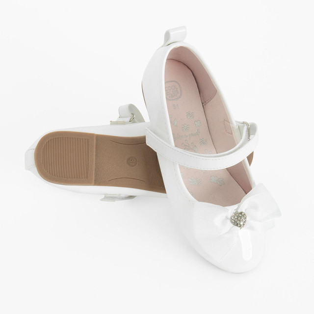 Балеринки, цвят: Бял