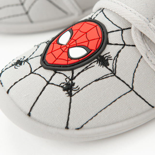 Пантофи SPIDER-MAN, цвят: Св. сив меланж