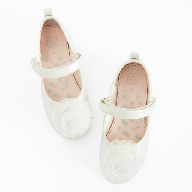 Балеринки, цвят: Бял