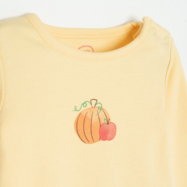 Боди с дълъг ръкав 3бр., цвят: Микс