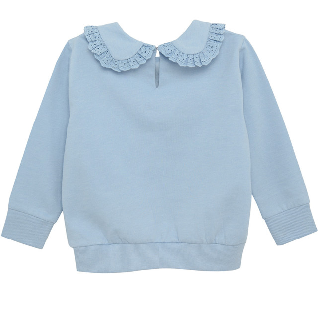 Блуза с дълъг ръкав, цвят: Син