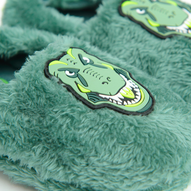 Пантофи, цвят: Тюркоазен