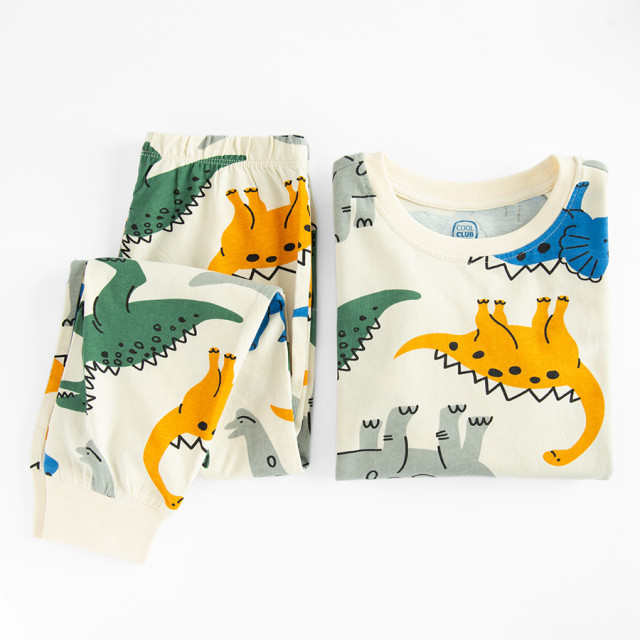 Пижама, цвят: Светло бежово