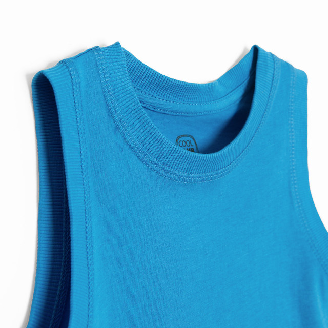 Тениска без ръкав, цвят: Син