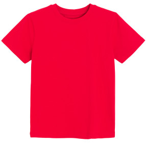 Тениска с къс ръкав, цвят: Червен