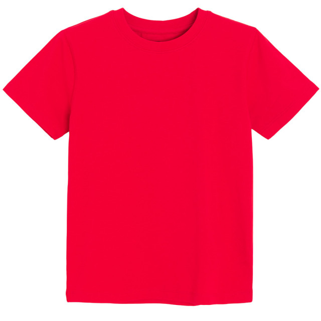 Тениска с къс ръкав, цвят: Червен