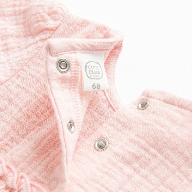 Рокля с дълъг ръкав, цвят: Розов