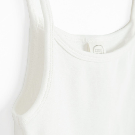 Тениска без ръкав, цвят: Бял