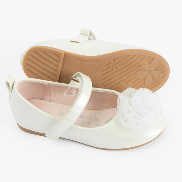 Балеринки, цвят: Бял