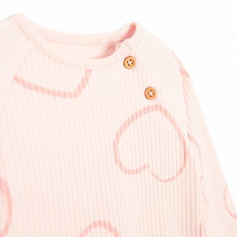 Комплект, цвят: Розов