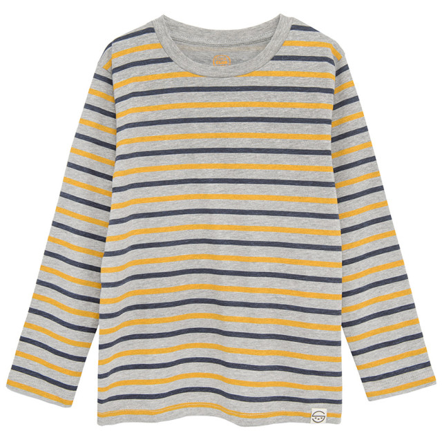 Тениска с дълъг ръкав, цвят: Райе