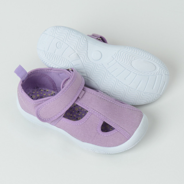Пантофи, цвят: Светло виолетов