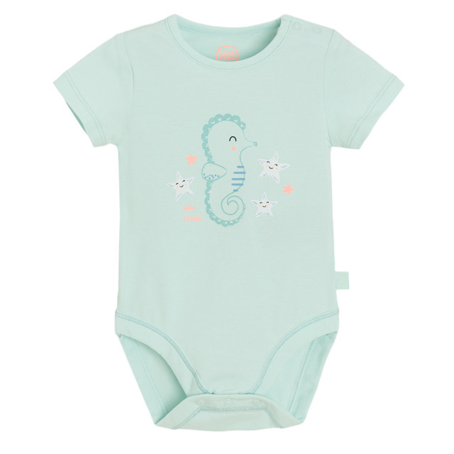 Боди с къс ръкав 2бр., цвят: Микс