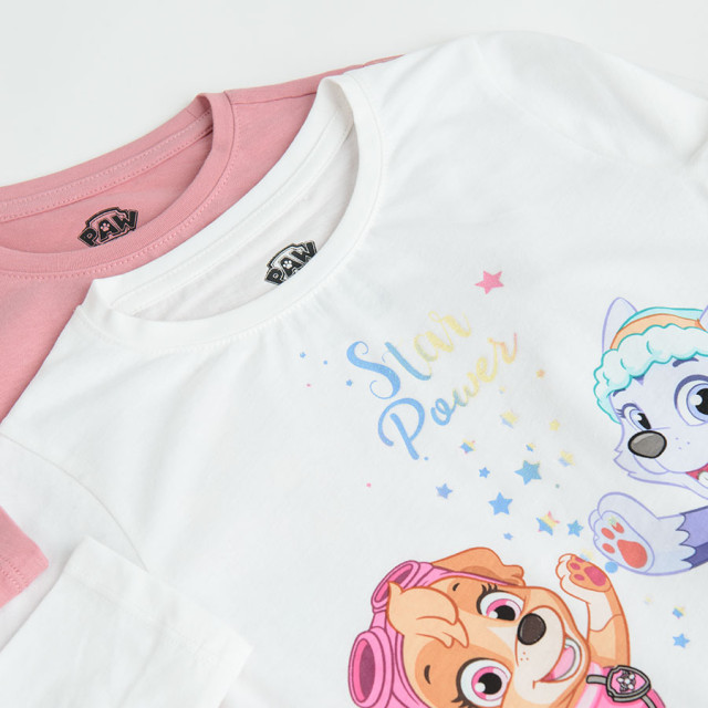 Тениска с дълъг ръкав 2бр. PAW PATROL, цвят: Микс