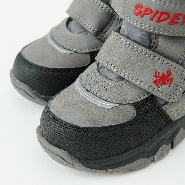 Ботуши SPIDER-MAN, цвят: Тъмно сив