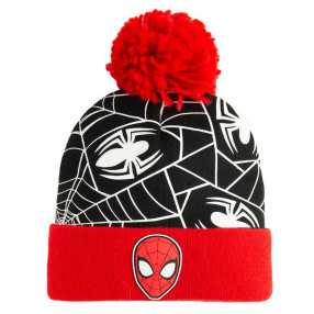 Шапка SPIDER-MAN, цвят: Червен