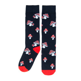 Чорапи, цвят: Морско син