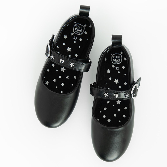 Балеринки, цвят: Черен