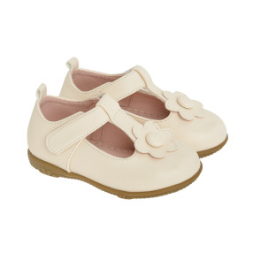 Балеринки, цвят: Кремав